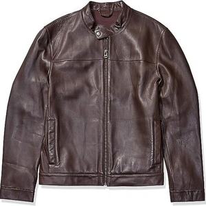 Chaqueta de Motocicleta Personalizada para Hombre, Ecológica, de PU, con Cuello Alto, Cierre de Cremallera, Transpirable, Lista para el Invierno, Servicio OEM - Product Image 5