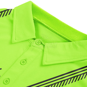 Polo de golf sur mesure avec tissu à séchage rapide, design respirant et construction extensible pour les activités et sports de plein air - Product Image 4