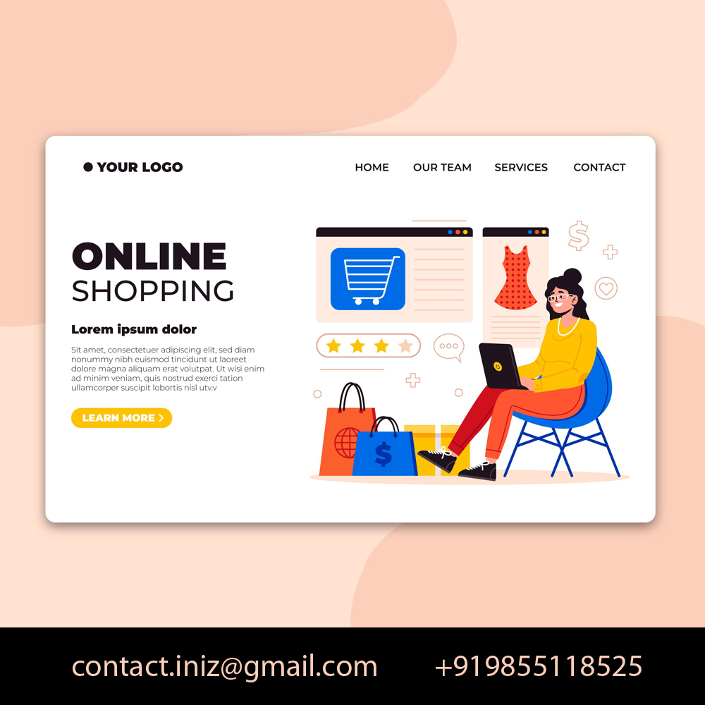 Профессиональный веб-сайт электронной коммерции и мобильное приложение пользовательский дизайн | Интернет-магазин для продажи любого вида продуктов в Интернете по всему миру