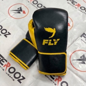 Gants de boxe Fly Black Blue avec rembourrage amélioré, fermeture sécurisée et design ergonomique pour les séances d'entraînement - Product Image 6