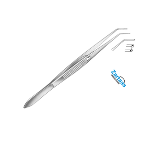 Pinzas O'Connor Iris de Acero Inoxidable de Alta Calidad, 1x2 Dientes, 10cm, Fabricante y Exportador de Instrumentos Quirúrgicos - Product Image 2