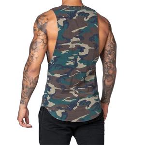 Fitness Gym Tank Tops Custom Made Vests Singlets China Supplier Customize Sports <b>Men</b> Sublimation Quantity Print Summer - Product Image 2