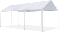 Maisto — tente canopée 10x20 pieds, cadre en acier robuste, Garage, stationnement de voiture, 4 couleurs