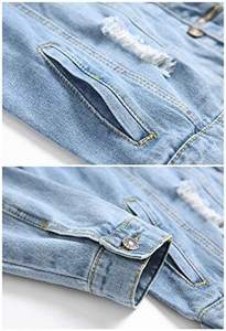 Heavy sherpa <b>men</b> <b>denim</b> <b>jacket</b> lined for winter thick blue jean coat stylish streetwear fashion outerwear casual - Product Image 4