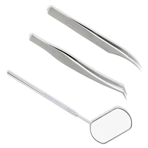 Espejo de Maquillaje Cuadrado Ligero de Acero Inoxidable de Una Sola Cara, con Logotipo Personalizado en Color, para Uso Cosmético y Extensiones de Pestañas - Product Image 6