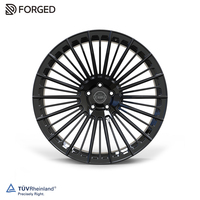 Nouvelles jantes forgées GUDE de dix mille tonnes pour Mercedes Audi, jantes en alliage d'aluminium personnalisées de 17 à 23 pouces, finition noire 20 mm/25 mm