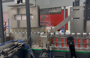 Máquina Envolvedora Termoencogible Semiautomática de Acero Suave Azul de 13.5 Kw y 3 Fases, Accionada Eléctricamente, para Envasado de Alimentos y Bebidas con Lámina LDPE - Product Image 2