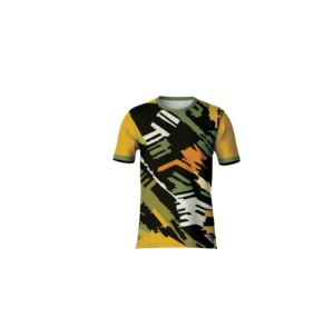 T-shirt de performance athlétique pour homme Wolson Industry, sublimation frontale, 100 % polyester, 180 g, tricoté, manches courtes, séchage rapide, anti-UV - Product Image 5