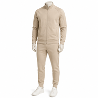 Ensembles de survêtements OEM de haute qualité, respirants, pour hommes, pour l'entraînement et le jogging, avec logo personnalisé, survêtements de sport surdimensionnés, couleur unie, hiver