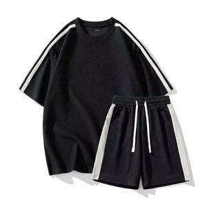 Conjuntos de Camiseta y Pantalones Cortos Personalizados Más Vendidos, Traje de Verano de Dos Piezas Estampado para Hombre, Ropa Urbana con Logotipo Personalizado - Product Image 6