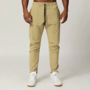 <b>Men</b> Athletic Wear Stretch Polyester Comfortable Joggers For Gym Training Wholesale Factory Direct Running Apparel Sweatpants Set - Product Image 1