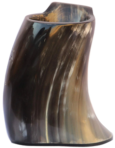 Mug en corne de bœuf noir fait main de haute qualité avec poignée, design classique, écologique, idéal pour les fêtes, best-seller - Product Image 4