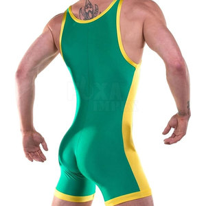 High Quality New Design Wrestling <b>Singlets</b> Professional Wear Custom Made Wrestling <b>Singlets</b> - Product Image 5