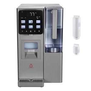 Dispensador de Agua 4 en 1 para Encimera/Escritorio, Máquina de Hielo, Agua Fría/Caliente a Temperatura Ambiente, 6 Etapas de Ósmosis Inversa - Product Image 1
