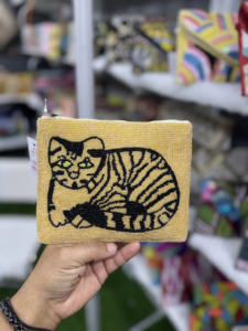 Indian Bohemian Style Designer Handmade <b>Women's</b> <b>Small</b> Coin Pouch Messenger <b>Bag</b> Beaded Clutch for Daily Evening Shopping - Product Image 5