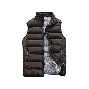 Gilet matelassé imperméable pour homme de qualité supérieure, isolation légère, coque 100% polyester |   Vêtements d'extérieur d'hiver |   OEM ODM personnalisé - Product Image 5