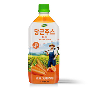 ODM/OEM Jugo de Zanahoria 100% Natural, Puré de Vegetales Filtrado en Botella, Bebida de Frutas a Granel, Alta Calidad, Saludable - Product Image 1