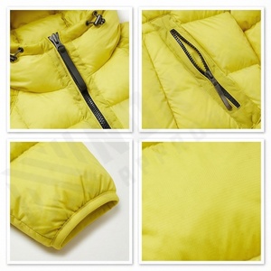 Veste rembourrée à capuche légère et résistante à l'eau pour homme, bon prix Veste matelassée d'hiver Vestes en duvet de canard en plumes - Product Image 3