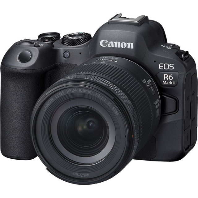EOS R6 Mark II Full-Frame High-Definition 8K Professional Mirrorless Digital Camera, Genuine R6 Generation