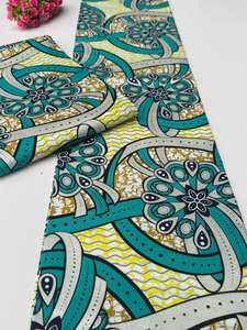 Tissu en coton Ankara imprimé africain de qualité export pour vêtements, artisanat et accessoires - Product Image 2