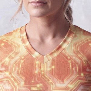 Hauts d'entraînement pour un style de vie actif, sports de plein air, tissu de qualité supérieure, coupe extensible, coutures durables, hauts d'entraînement pour femmes - Product Image 4