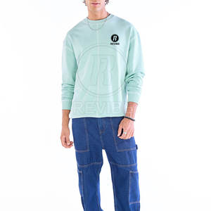 Sweat-shirt décontracté pour homme, surdimensionné, 100% coton, tissu polaire respirant et écologique, fabriqué au Pakistan, haute qualité - Product Image 4