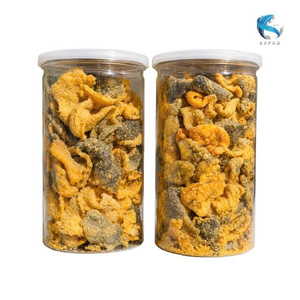 Snack de Piel de Pescado con Yema de Huevo Salada a Bajo Precio, en Envase de Frasco Mason, Crujiente, Calidad de Exportación, Superventas - Product Image 2