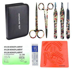 Matériel complet de suture pour l'anatomie et la biologie, kit de suture, instrument médical, kit de pratique de suture tout-en-un par Apto Enterprises - Product Image 1
