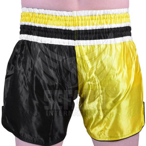 Pantalones Cortos de Kick Boxing para Hombre de Color Sólido, Fabricación en Fábrica, Diseña Tu Propio Producto - Product Image 3