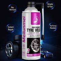 Emergency Tire Repair Inflator Spray450ml Car Tyre Puncture Sealant Quick Inflation Seal Fluid for Motorcycle Auto Emergency Use