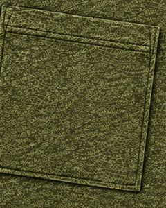 Custom Green Abstract Pattern Women V Neck T Shirt Casual Short Sleeve Pocket Tee Lightweight Breathable Summer Fashion <b>Top</b> - Product Image 5