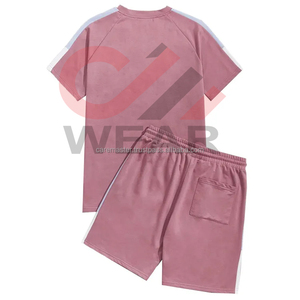 ชุดเซ็ตเสื้อยืดและกางเกงขาสั้นลำลองสำหรับผู้ชาย Care Master 2026 รุ่นสั่งทำพิเศษสำหรับฤดูร้อน เหมาะสำหรับเล่นกีฬาและใส่ไปชายหาด ผลิตจากผ้าฝ้าย 100% แห้งเร็ว ระบายอากาศได้ดี - Product Image 2