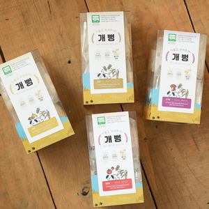 [EJ International] Gaeppeong Friandise pour chien au riz soufflé biologique sans sucre, patate douce violette, os croustillant - Product Image 1