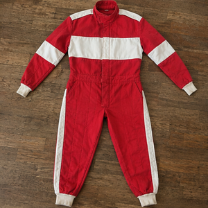 Chaqueta de Carreras para Hombre, Roja, de Manga Larga, con Bloques de Color, Resistente al Viento, de Secado Rápido, Resistente a las Llamas, para Todas las Estaciones, para Adultos - Product Image 4