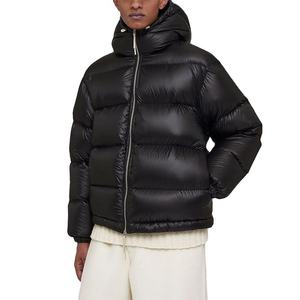 OEM Men s Casual Winter <b>Warm</b> Puffer <b>Jacket</b> High Quality <b>Waterproof</b> Feather Duck Down with Zipper Closure - Product Image 1