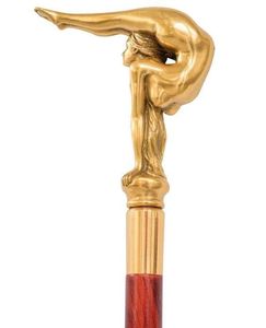 Canne de marche artisanale en corne de buffle avec poignée en bois, canne de marche traditionnelle vintage - Product Image 1