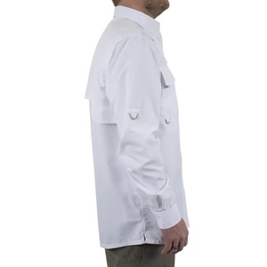 Chemises de pêche pour hommes respirantes et imprimées de haute qualité, logo personnalisé, évacuation de l'humidité, tactiques, en polyester et élasthanne 50, coupe-vent - Product Image 5