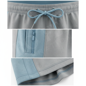 Shorts de sport personnalisés à prix de gros, séchage rapide, taille élastique, pour la course et l'entraînement, OEM ODM - Product Image 4
