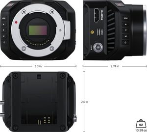Caméra de production en direct Blackmagic Design Micro Studio Camera 4K G2 - Product Image 1