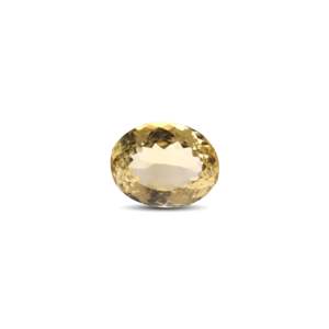 Natural Faceted Citrine Gemstone 13.3 Carat IGI Certified Princess Cut Fine Yellow Orange Red - Product Image 1