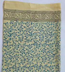 Hand Block Printed <b>Sarong</b> Cotton Beach Wrap Floral <b>Sarongs</b> Cotton Pareo Beach Coverup <b>Sarong</b> For Women Holiday Gifts Colorful - Product Image 1