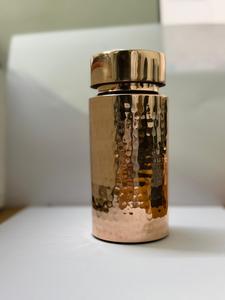 Antique Creations Copper <b>Thermos</b> with Hammered Finish Customized Portable Travel Water <b>Bottle</b> Modern Luxury Design - Product Image 6