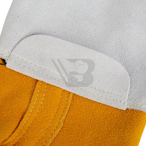 Gants de soudage à manchette longue en cuir résistant à la chaleur, en cuir de vachette grainé, pour soudeurs - Offre Spéciale - Product Image 5