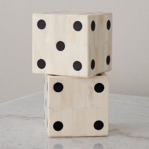 Best Quality White Polished Horn Bone <b>Dices</b> Handmade India Wholesale - Product Image 6