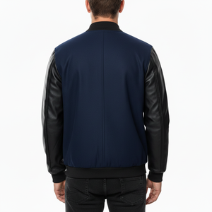 Veste de baseball personnalisée en gros, veste d'hiver Letterman, veste en laine 100% embossée pour le sport et l'entraînement - Product Image 4