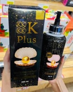 โลชั่นไวท์เทนนิ่ง KKKK 4K Plus พรีเฟอร์เม้นท์ อาร์บูติน 500 มล. - Product Image 4