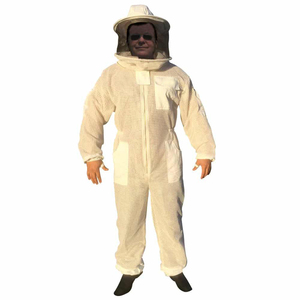 OEM Custom Logo Printing 100% Cotton Ventilated Full Protection Beekeeping <b>Suit</b> Durable High Quality <b>Bee</b> Keeping <b>Suits</b> with OEM - Product Image 3