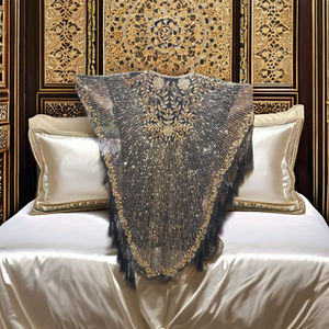 2026 Hermoso Caftán Islámico Tradicional Verde para Mujer, con Cuentas y Lentejuelas, Hecho a Mano, Transpirable, de Poliéster, Estilo Mariposa, para Ramadán, Arabia Saudita y Emiratos Árabes Unidos - Product Image 6