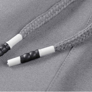 ชุดวอร์มผู้ชายพิมพ์ลาย ไซส์ใหญ่ สไตล์ไฮสตรีท ผ้าฟลีซ สำหรับฤดูใบไม้ร่วง แขนยาว ซิปยาวเต็มตัว ชุดออกกำลังกายวิ่ง 2 ชิ้น - Product Image 3