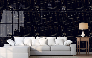 Best Selling Digital Printed Marrows Jet 600x600 Matte Porcelain Floor Tiles Rustic Design Non-Slip Acid-Resistant Antibacterial - Product Image 6